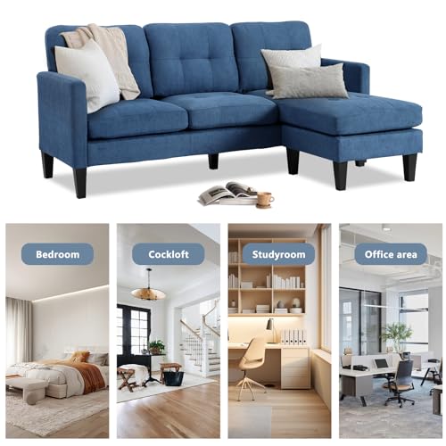 Convertible Sectional Sofa Couch with Reversible Chaise N103878