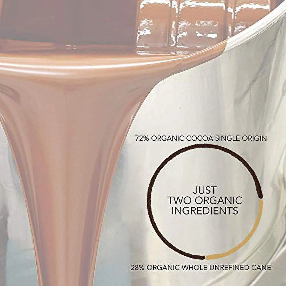 Organic Dark Chocolate 72% Dominican Republic 3 Pack Z28477