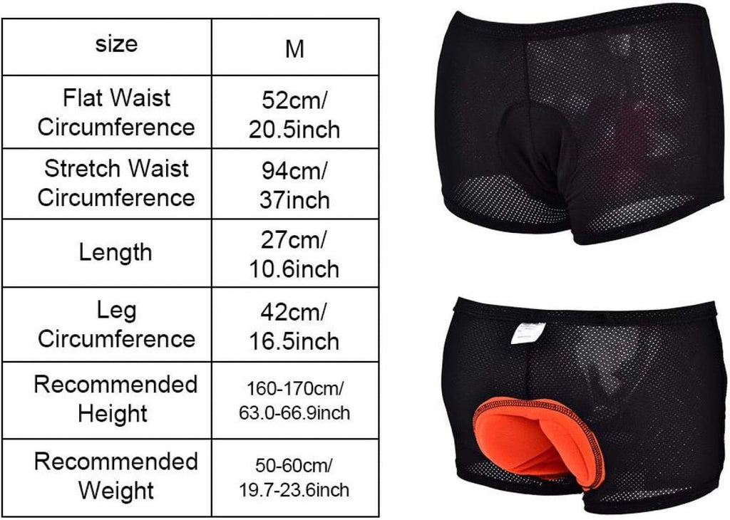 Men's 3D Padded Cycling Shorts N416521