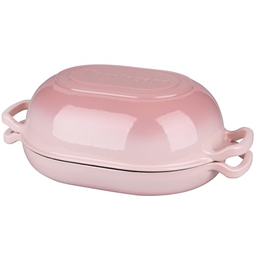 Enameled Cast Iron Dutch Oven with Lid for Bread Baking, 5QT M245