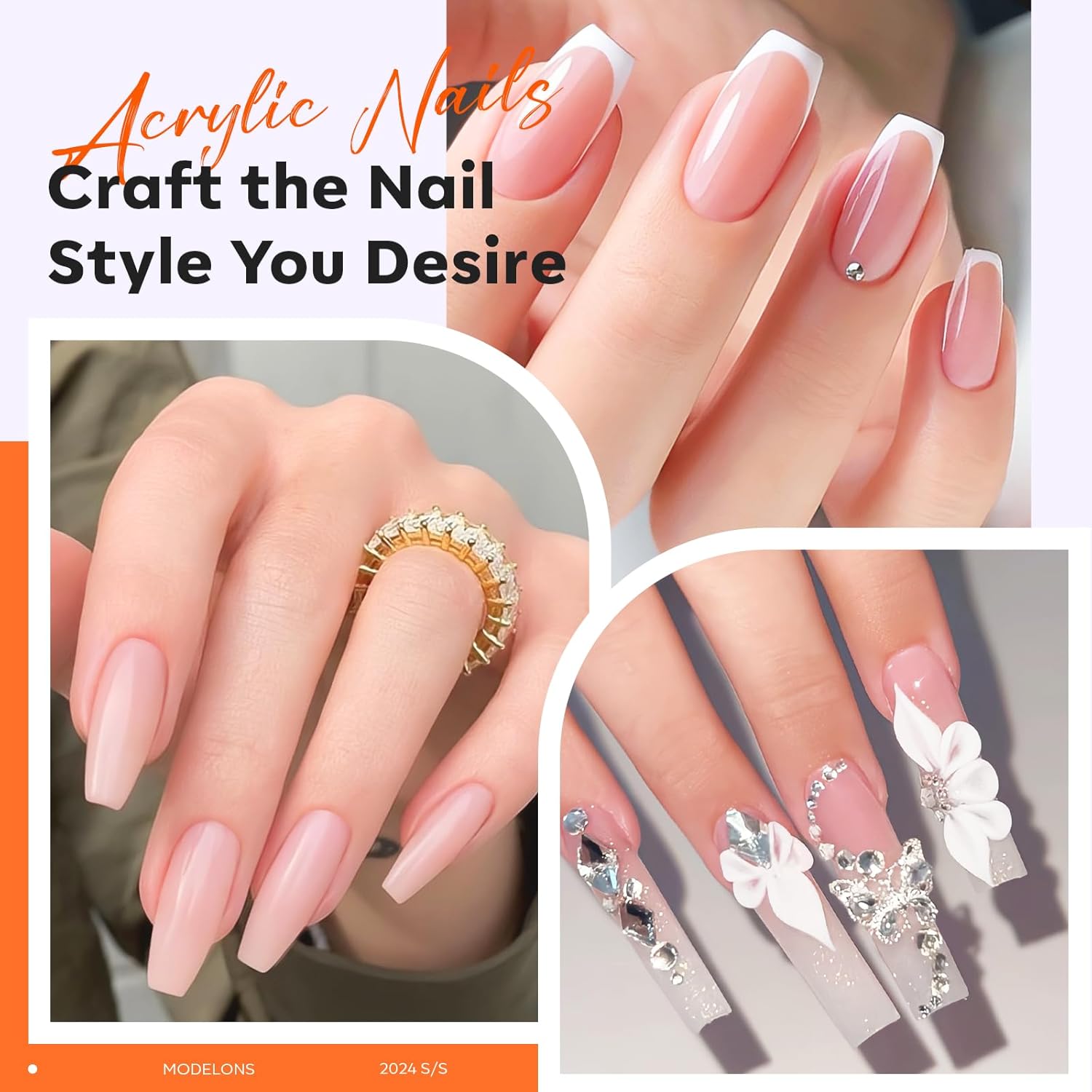 4 oz Acrylic Nail Liquid for Acrylic Powder, MMA Free Y908