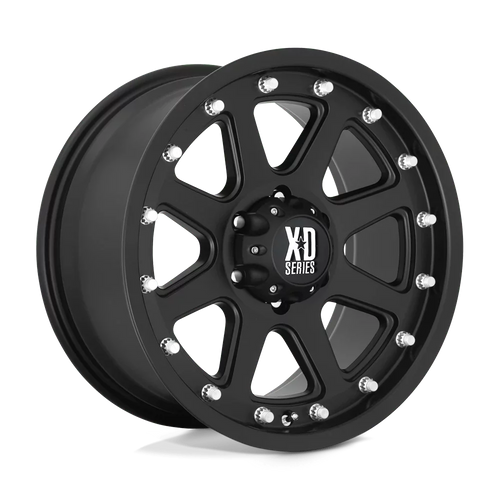 Aluminum Rim 17x9in Matte Black W390