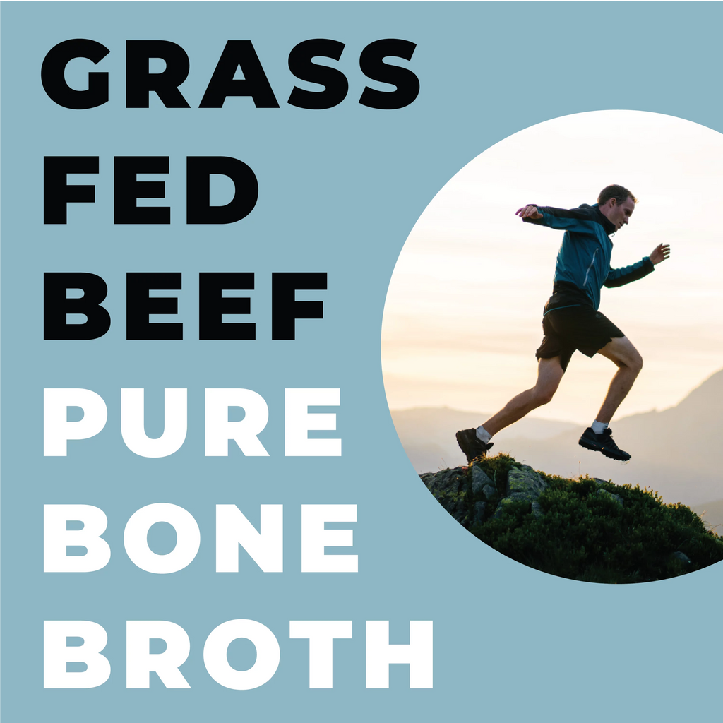 Keto Bone Broth Powder with Collagen, Unflavored, 42 Servings U1988