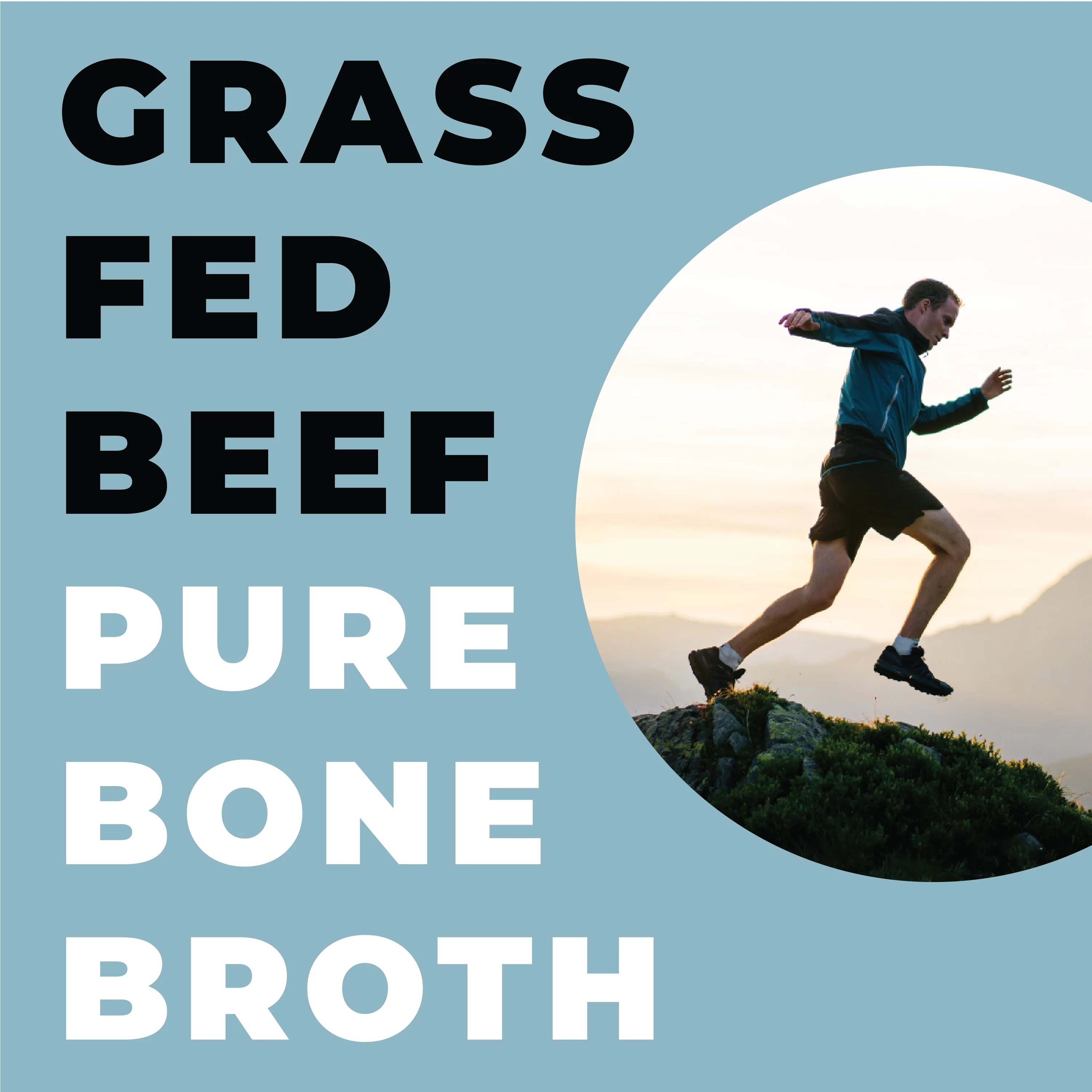 Keto Bone Broth Powder with Collagen, Unflavored, 42 Servings U1988