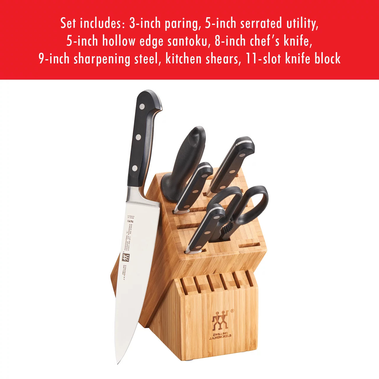 7-pc Knife Block Set D5605