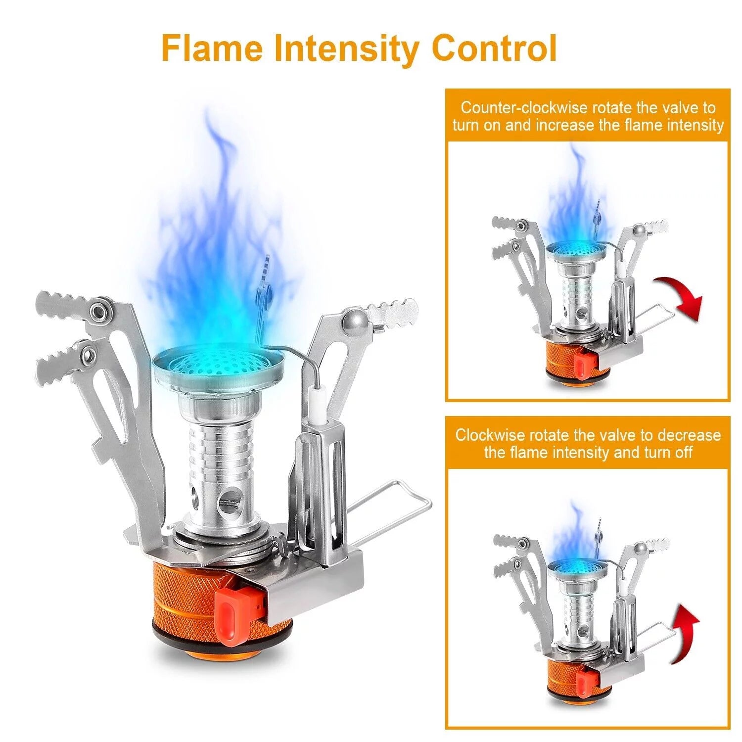 Portable Backpacking Gas Stove Burner I7029