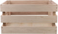 Garneck 1pc Wooden Storage Box Display Basket Storage Bins Bamboo Storage Cabinet Wooden Barrel Planter Unfinished Crates for Craft Wooden Key Organizer Fruit Crates Desktop Container