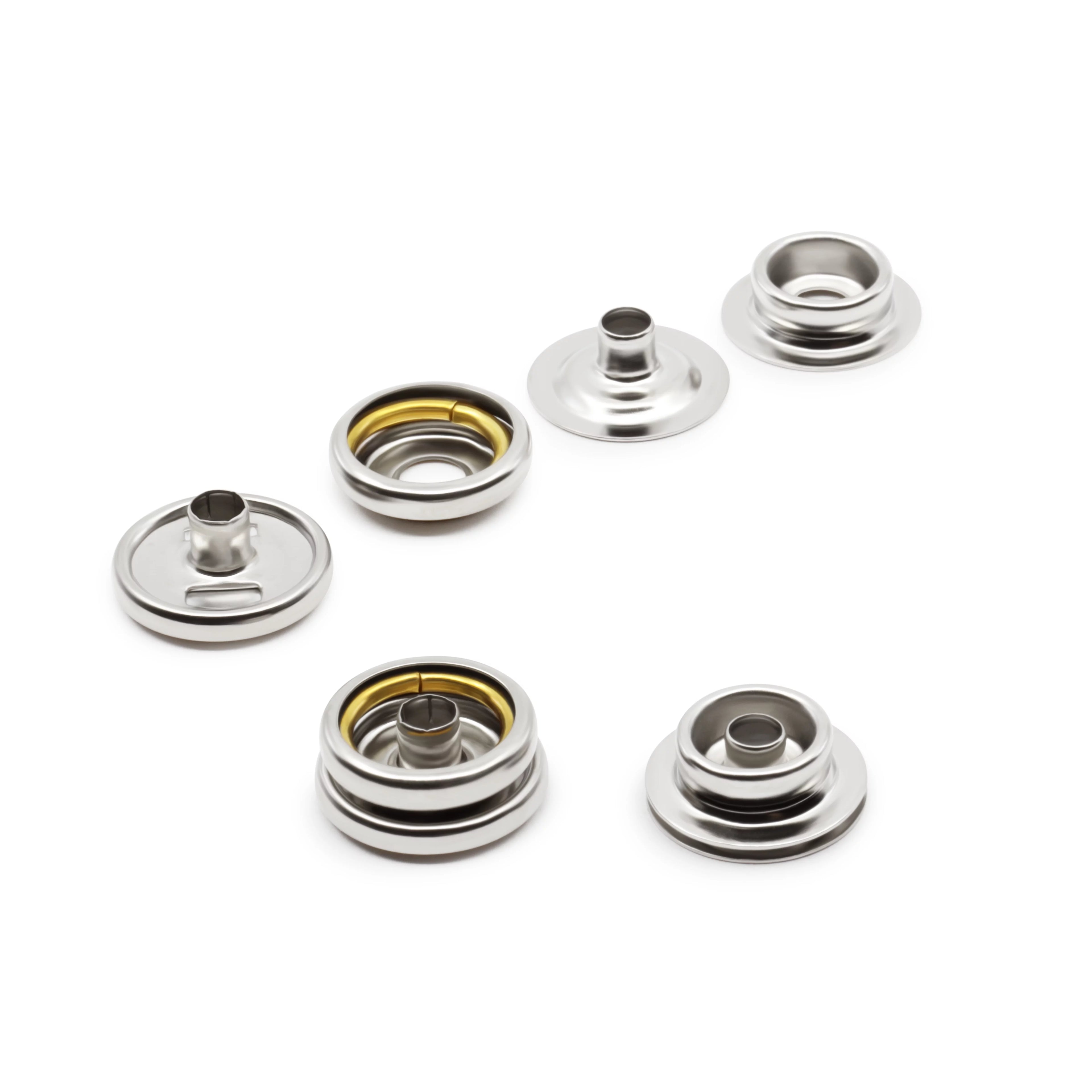 Heavy Duty Snaps & Tools, Silver, 60 Sets Y52529