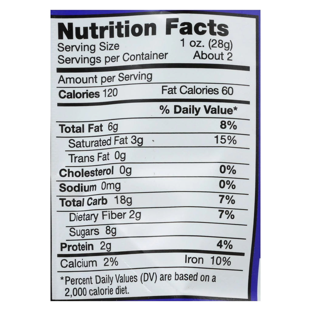 Crispy Quinoa Dark Chocolate Blueberry, 2 oz Pack of 12 O94720