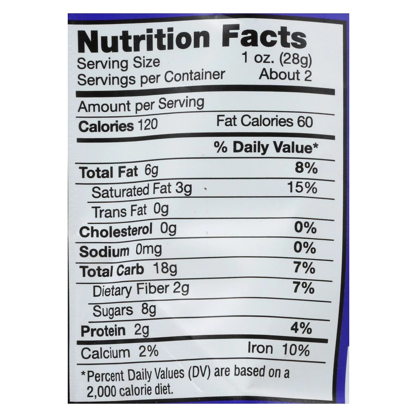 Crispy Quinoa Dark Chocolate Blueberry, 2 oz Pack of 12 O94720