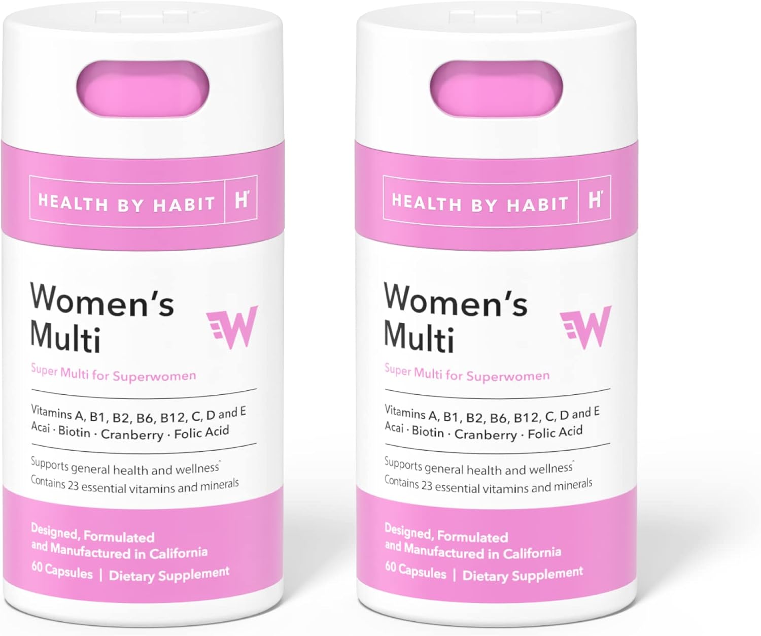 Multi Vitamin Supplement 120 Capsules, 2 Pack M26545