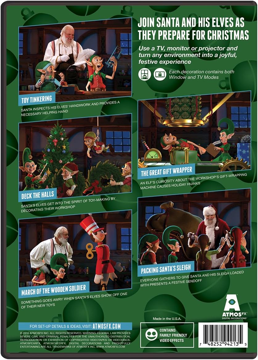 Christmas Projection Decorations DVD I798735