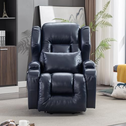 Electric Power Lift Recliner Chair with Massage & Heat for Elderly Y78444