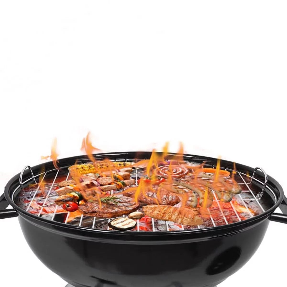Charcoal Grill Outdoor Portable BBQ Stainless Steel 18 Inch J905