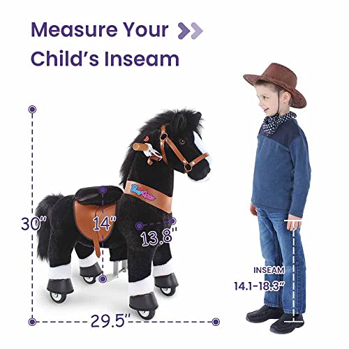 Ride on Horse Toy Plush Walking Animal Zebra Size 3 for Age 3-5 S771836