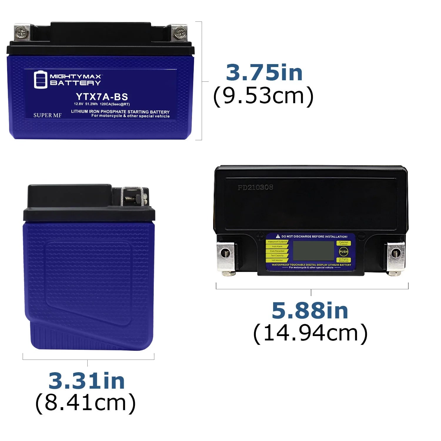 Lithium Battery for Scooter 7A-BS U592