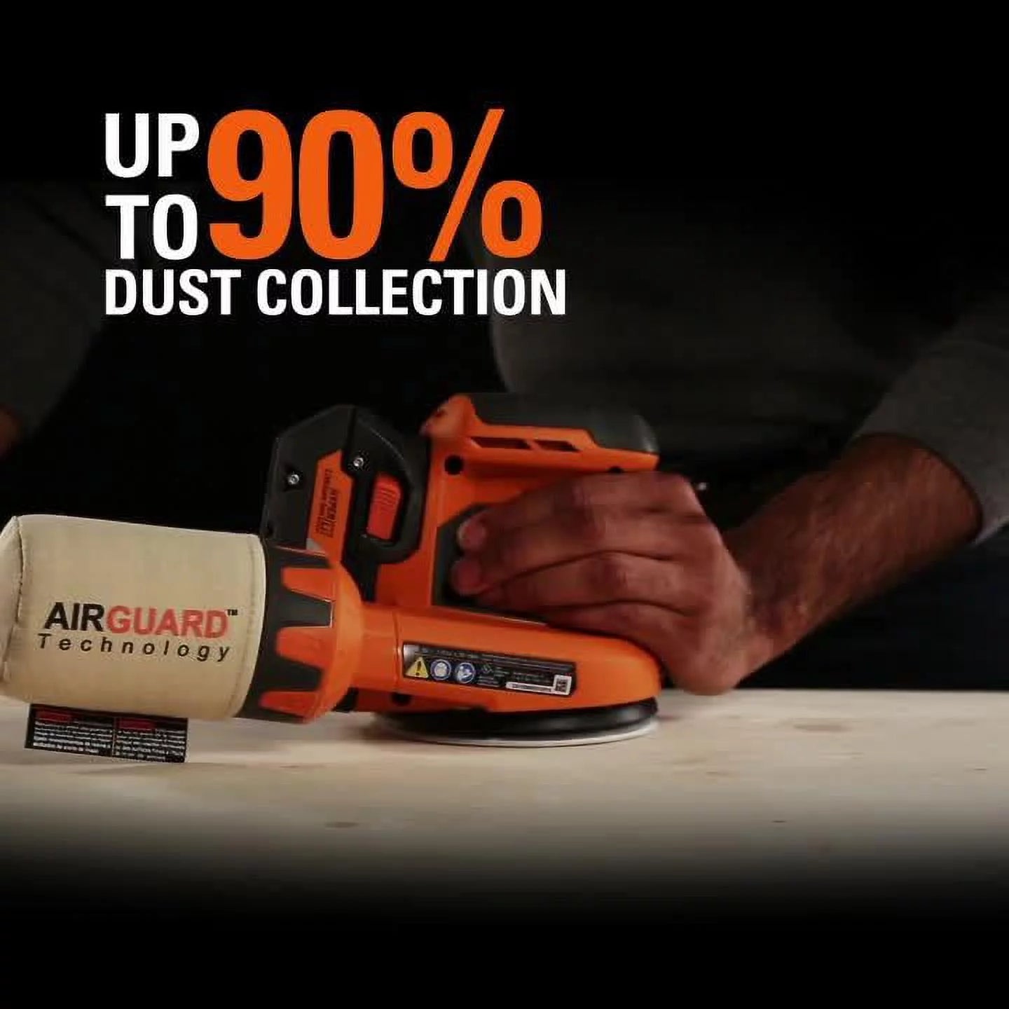 Cordless Random Orbit Sander 18V 5 Inch Tool Only W1183