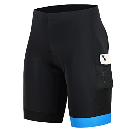 beroy Men's Comfortable Bicycle Cycling Pants, 3D Padded Bike Shorts