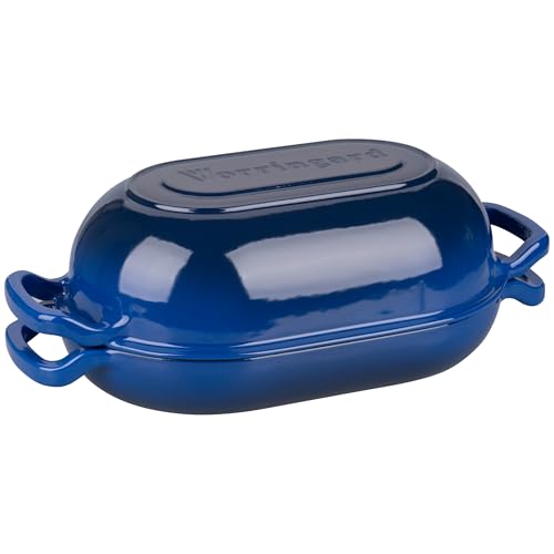 Enameled Cast Iron Dutch Oven with Lid for Bread Baking, 5QT M245