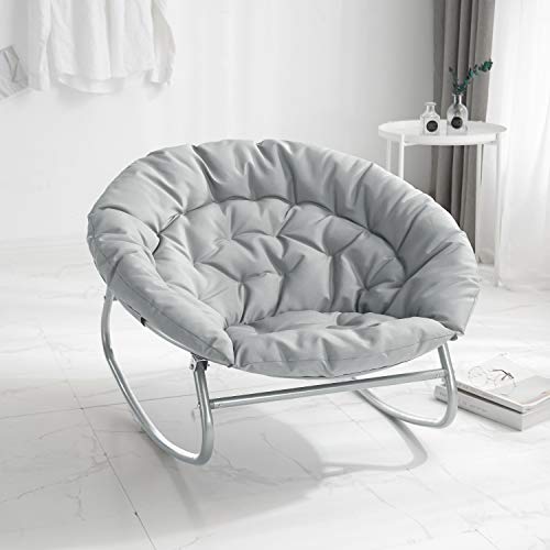 Rocking Saucer Chair, Grey Y522