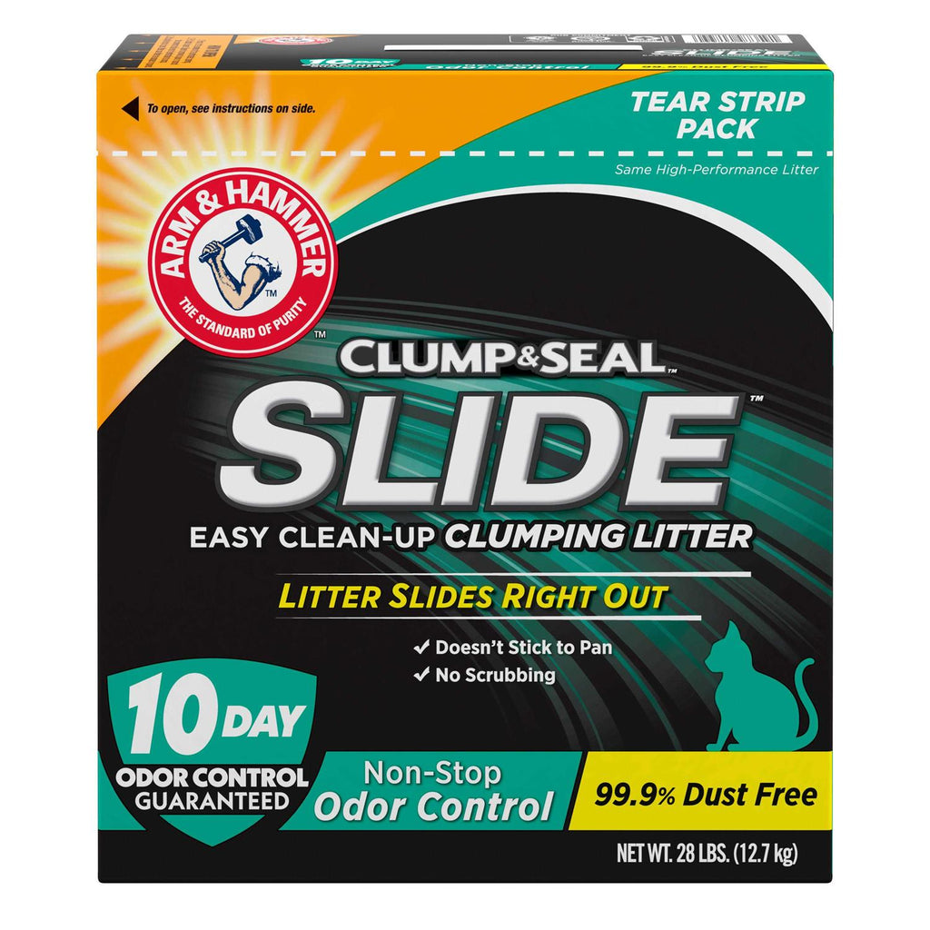 Arm &amp; Hammer Slide Odor Control Easy Clean-Up Clumping Cat Litter - Pet Supplies online store