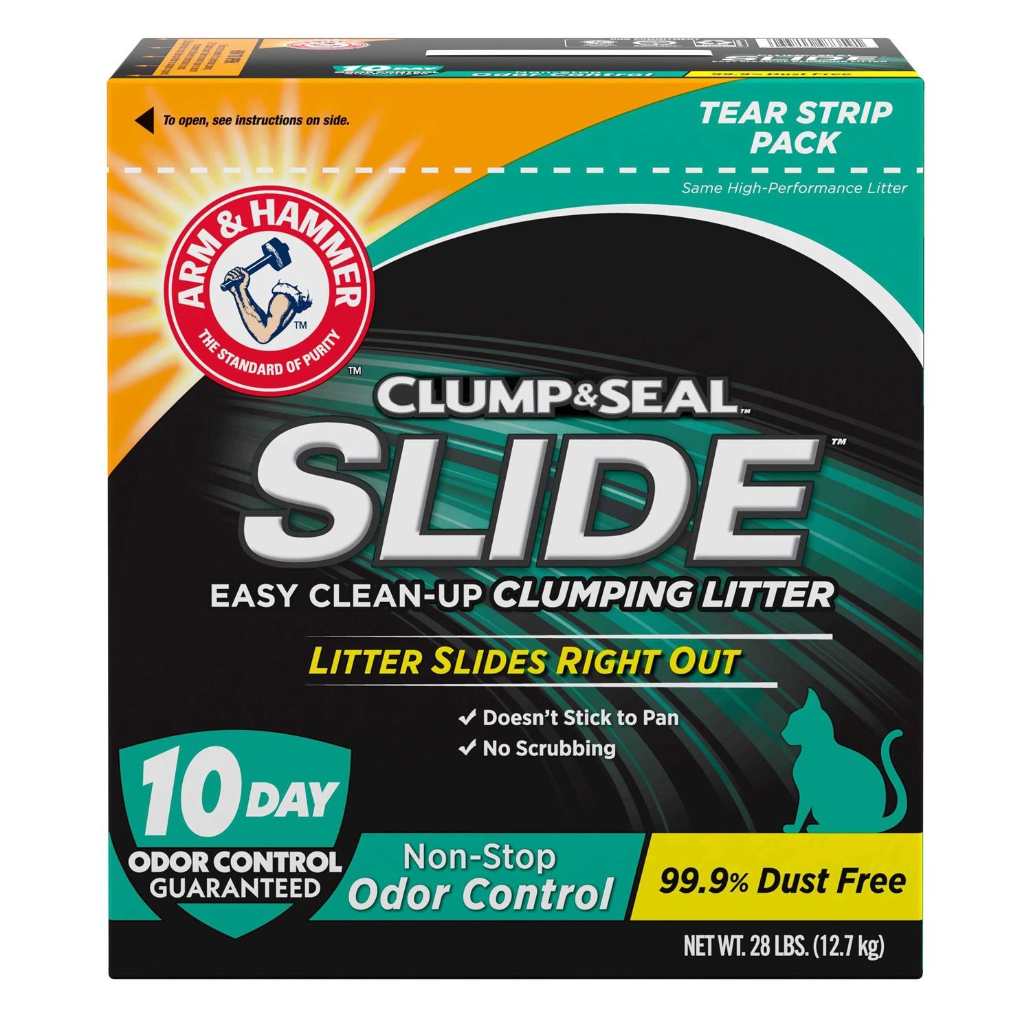 Arm &amp; Hammer Slide Odor Control Easy Clean-Up Clumping Cat Litter - Pet Supplies online store