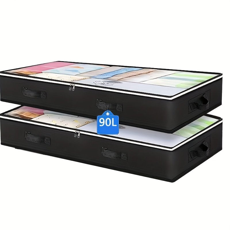 Heavy-Duty Underbed Storage Bags with Handles, Large Capacity X96867