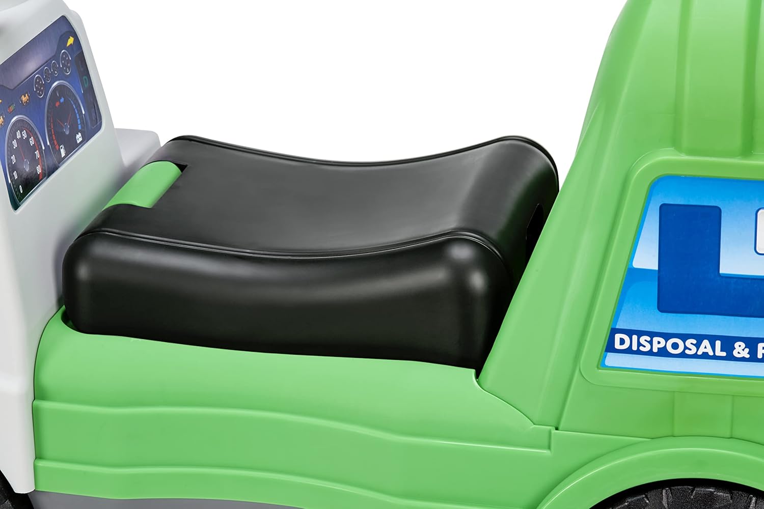 Garbage Truck Ride On with Working Horn and Trash Bin for Toddlers Ages 2-5 W2277