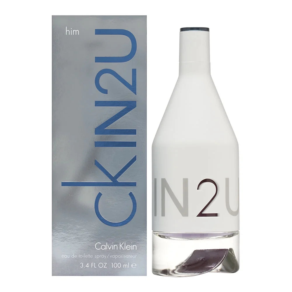 CK IN 2 U Men by Calvin Klein 3.4 oz EDT Spray