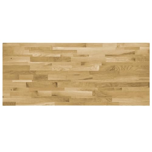 Solid Oak Wood Rectangular Table Top for Dining or Coffee Table B54420