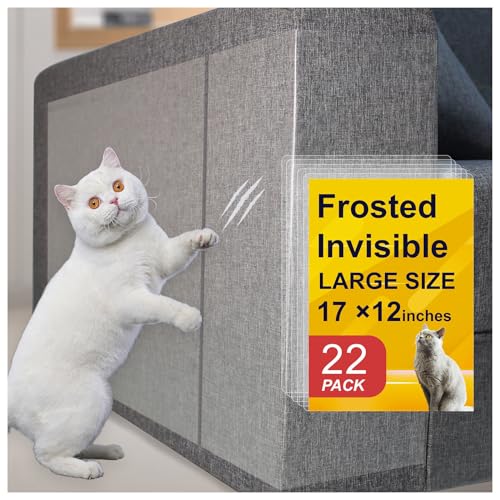 Furniture Protectors from Cats Couch Corner Protector for Anti Cat Scratch Furniture Protector Deterrent for Furniture Tape XL - 12 Pack