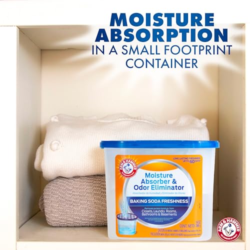 Disposable Moisture Absorber and Odor Eliminator Tub, Fragrance Free, 1 lb. V717