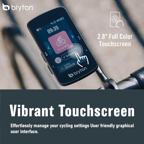 GPS Bike Computer with 2.8" Color Touchscreen and Offline Maps N580