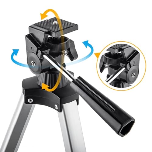 70mm Aperture 400mm AZ Mount Refracting Telescope for Kids Beginners with Carry Bag Y259