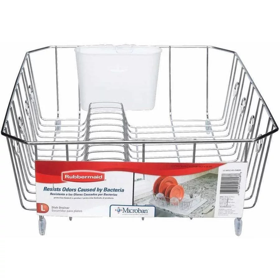 Dish Drying Rack with Utensil Holder for Kitchen Countertop D2362