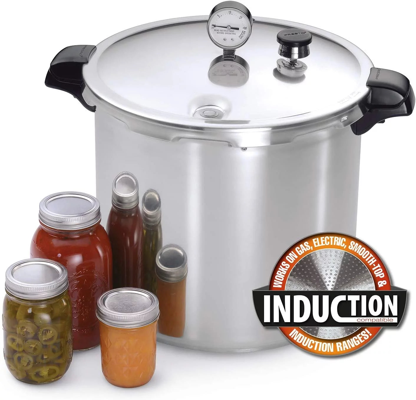 23-Quart Induction Compatible Pressure Canner V737830