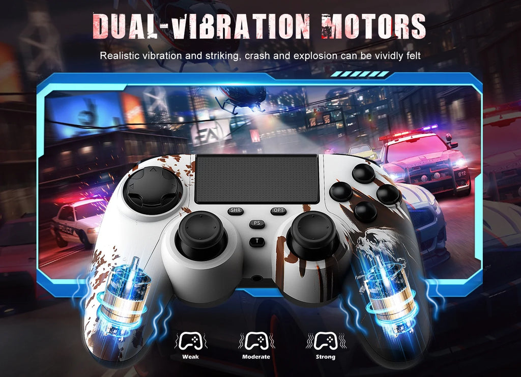 Wireless Controller for PS4 with Double Shock and Motion Sensor M1880