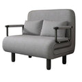 Sofa Bed Couch Memory Foam Sleeper Chair Lazy Couch Twin Size Futon Convertible Guest Beds,Washable Cover B