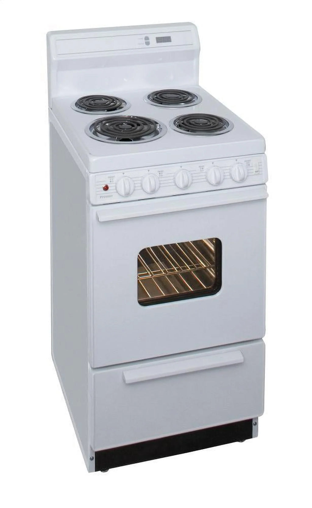 20" Freestanding Coil Electric Range White Z4508