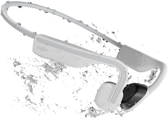 Bone Conduction Sports Headphones - White Q37443