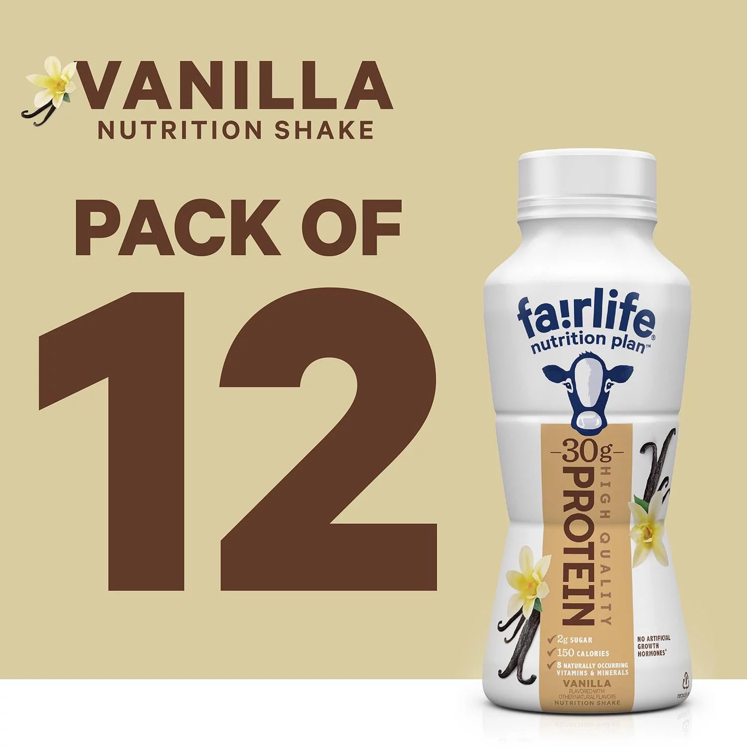 Vanilla Nutrition Shake 11.5 fl oz 12 Pack O55040