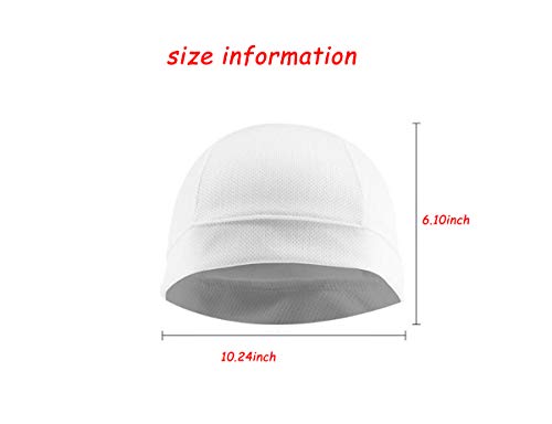 Cooling Skull Cap Helmet Liner for Running and Cycling V161