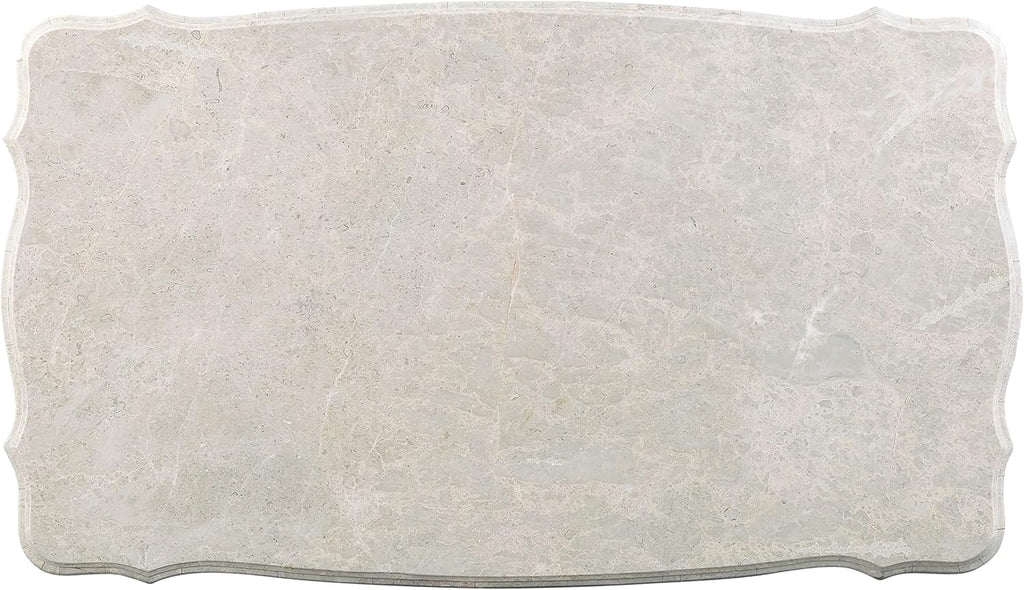 Wooden Coffee Table in Marble and Antique Oak C392