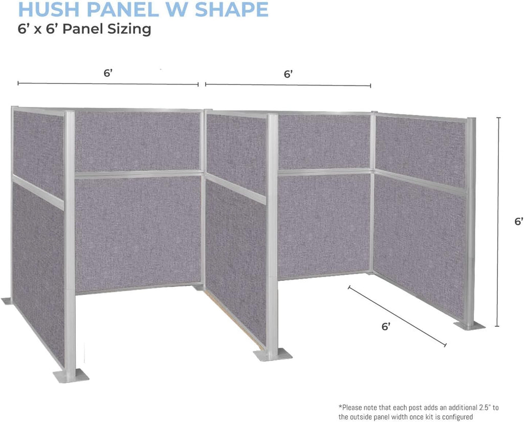 Sound Dampening Cubicle Partition Walls for Desks R87246
