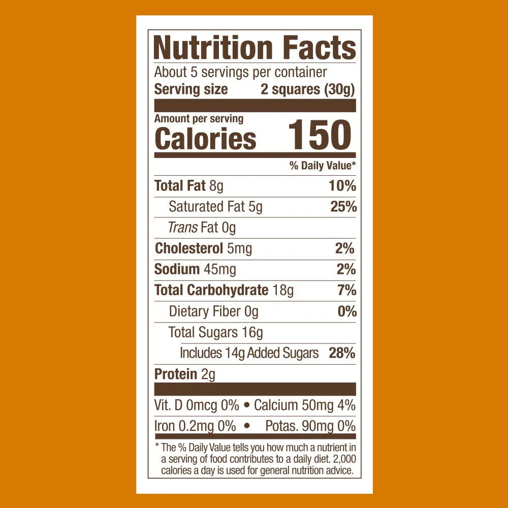 Milk Chocolate Squares with Caramel Filling, 3-Pack D658039