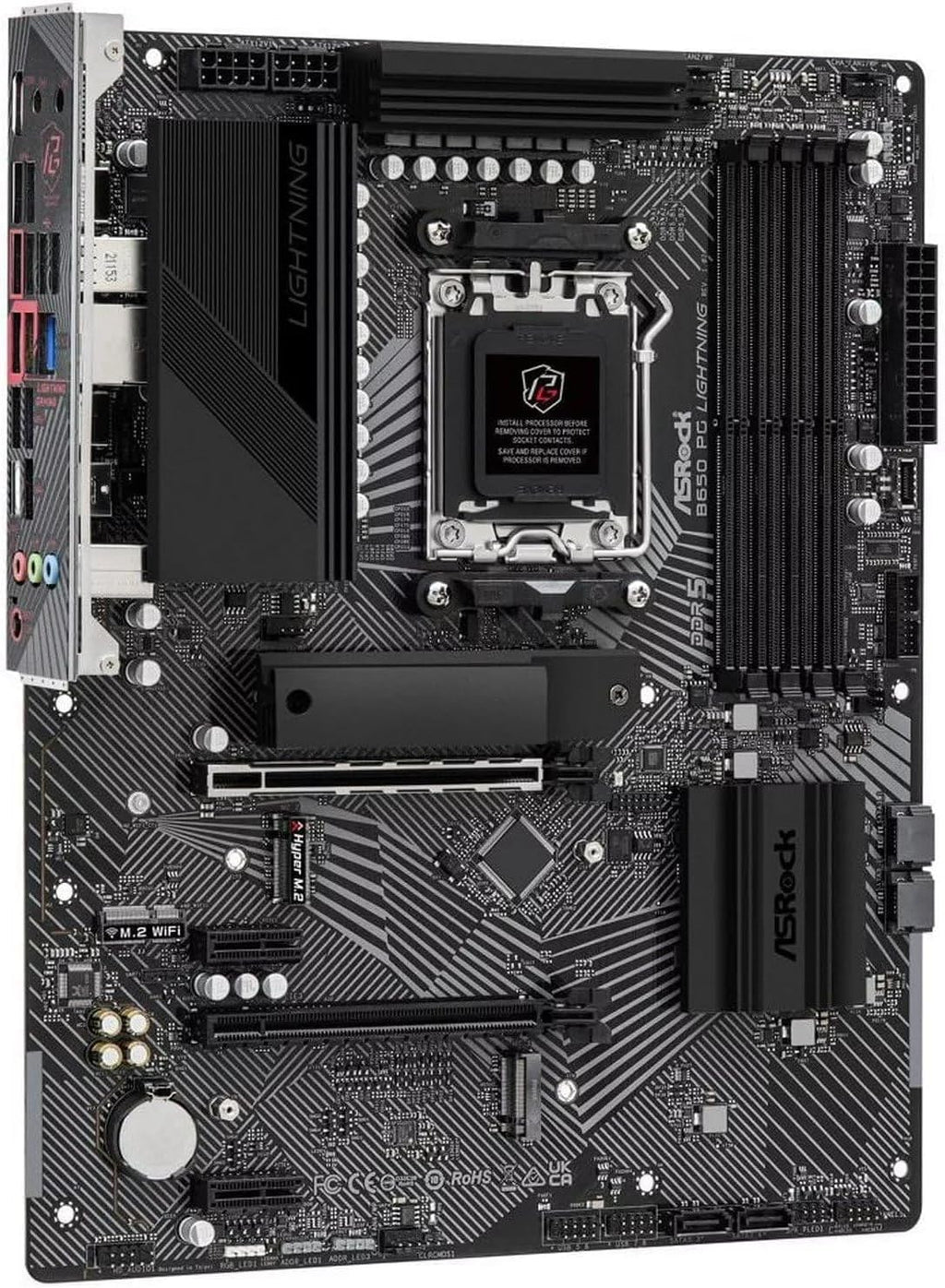 AM5 ATX Motherboard Bundle with AMD Ryzen 5 7600X, DDR5, PCIE 4.0 N39687