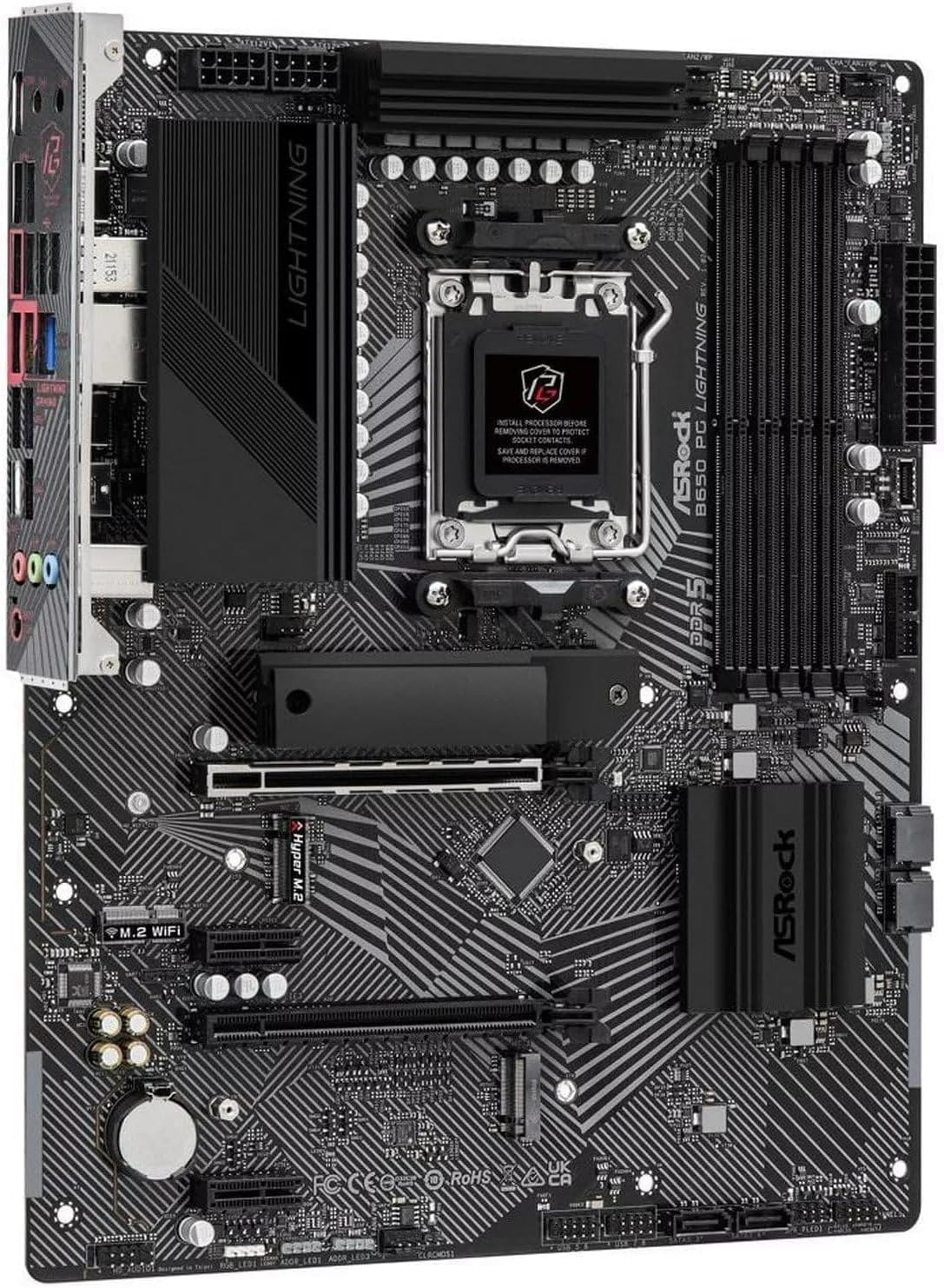 AM5 ATX Motherboard Bundle with AMD Ryzen 5 7600X, DDR5, PCIE 4.0 N39687