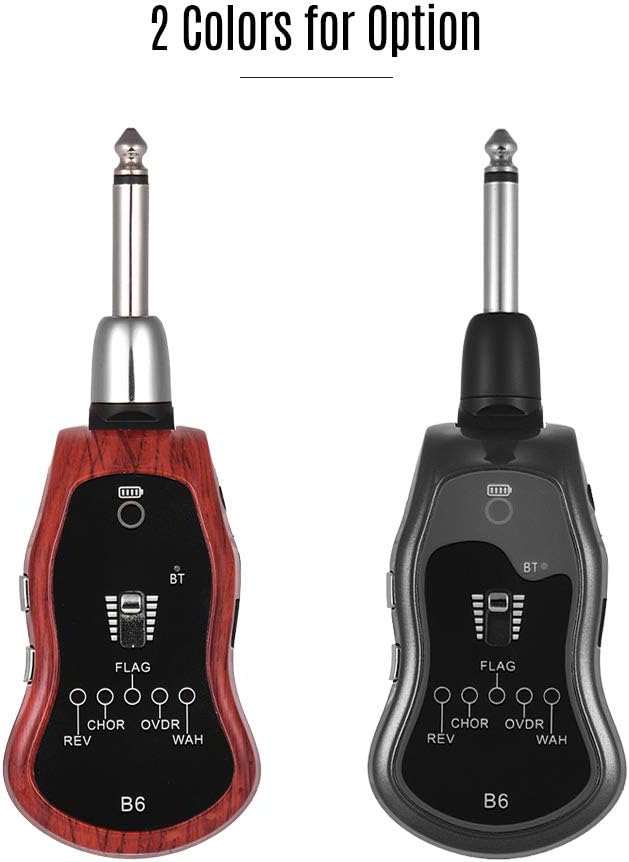 Portable Guitar Effect Synthesizer with 5 Effects and Rechargeable Battery O255489