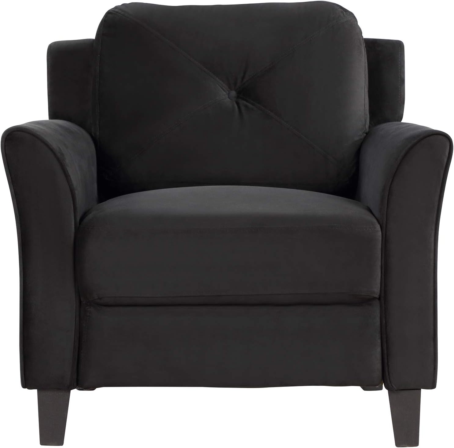 Button Tufted 3-Piece Living Room Sofa Set with Loveseat and Chair I85154