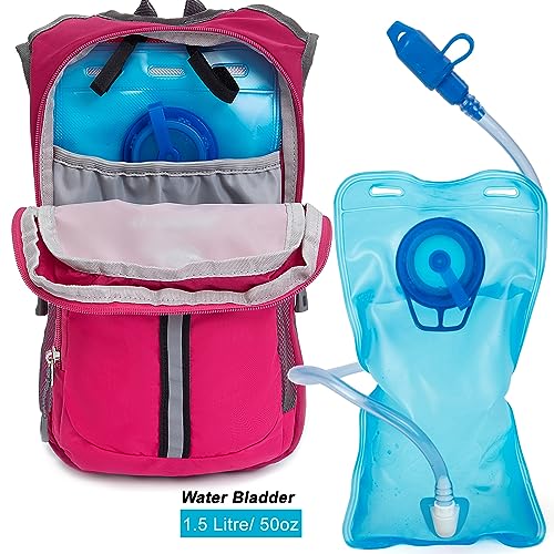 Kids Hydration Backpack with 1.5L Water Bladder C558852